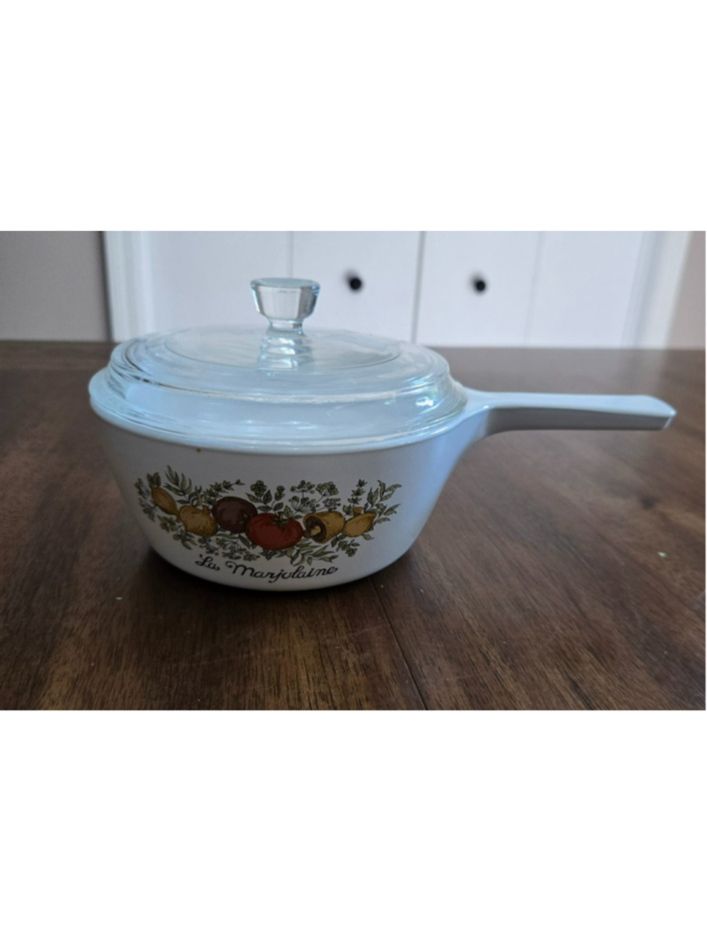 Vintage Corning Ware Spice of Life 1.5 Pint La Marjolaine P-82-B Sauce Pan w/Lid